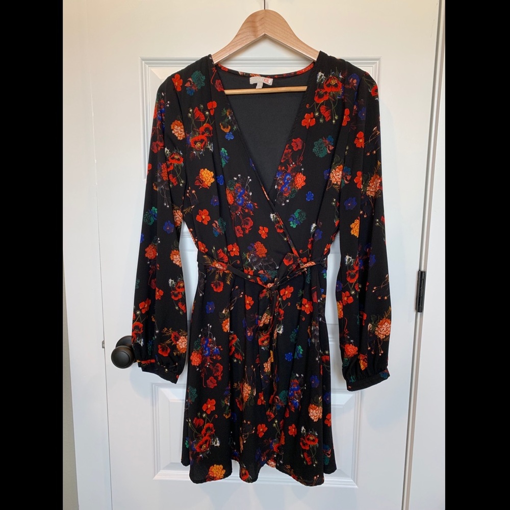 Gianni Bini Floral Wrap Dress